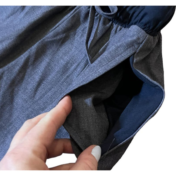 Cuddl Duds Scrubs Joggers Pants Nurse Size S Blue Pockets Drawstring Lightweight - Picture 4 of 8